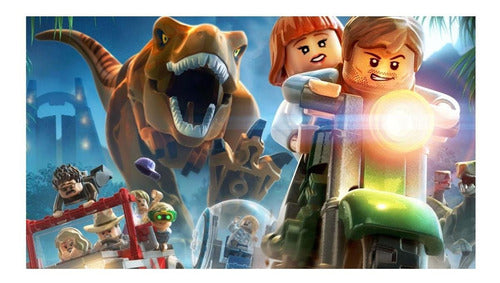 Jogo Xbox One Lego Jurassic World Game Midia Fisica Novo