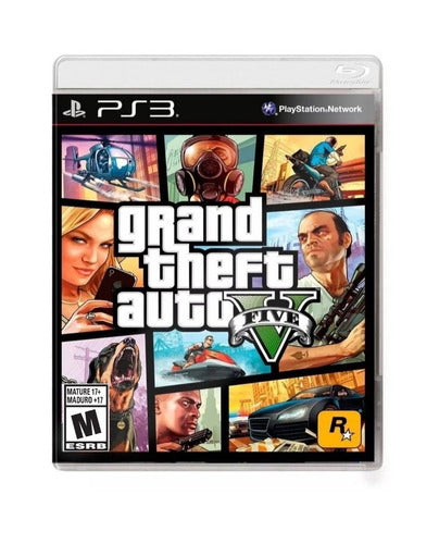 Grand Theft Auto V  Standard Edition Rockstar Games Ps3 Fís