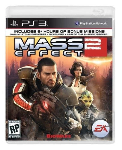 Jogo Mídia Física Mass Effect 2 Para Ps3