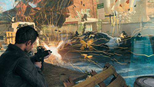 Jogo Midia Fisica Quantum Break Microsoft Portugues Xbox One