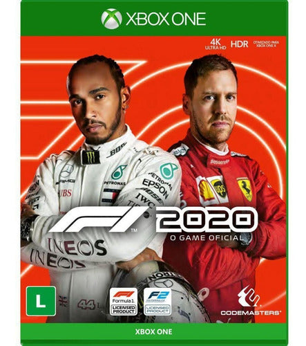 Jogo F1 2020 Xbox One Mídia Física