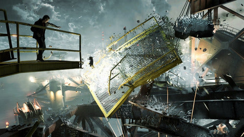 Jogo Midia Fisica Quantum Break Microsoft Portugues Xbox One