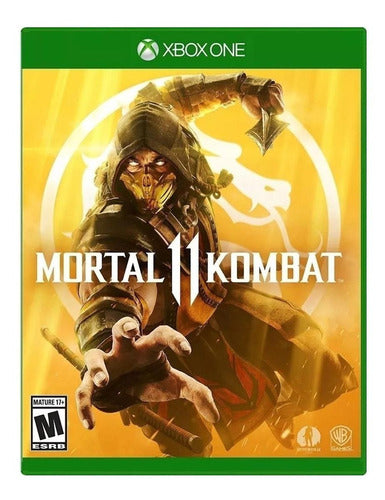 Jogo Mortal Kombat 11 Xbox One Mídia Física Lacrado Envio