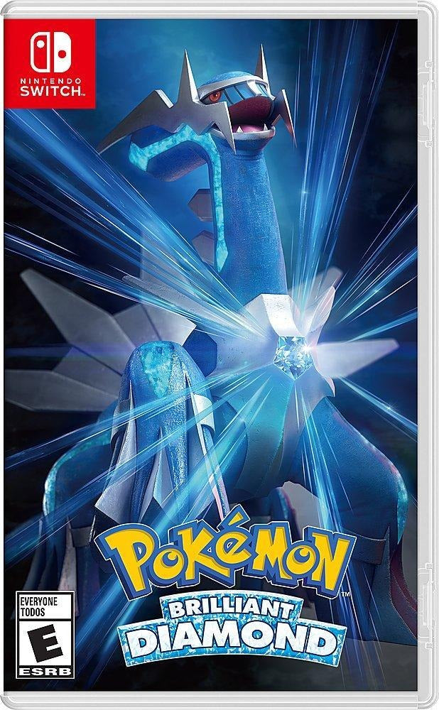 Pokémon Brilliant Diamond Nintendo Switch Standard Edition Mídia Física