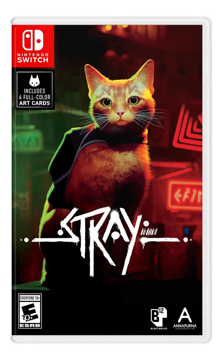 Jogo Stray Nintendo Switch Midia Fisica