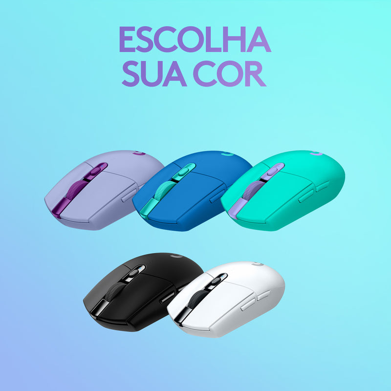Mouse Sem Fio Para Jogos G305 Lightspeed Verde Logitech G