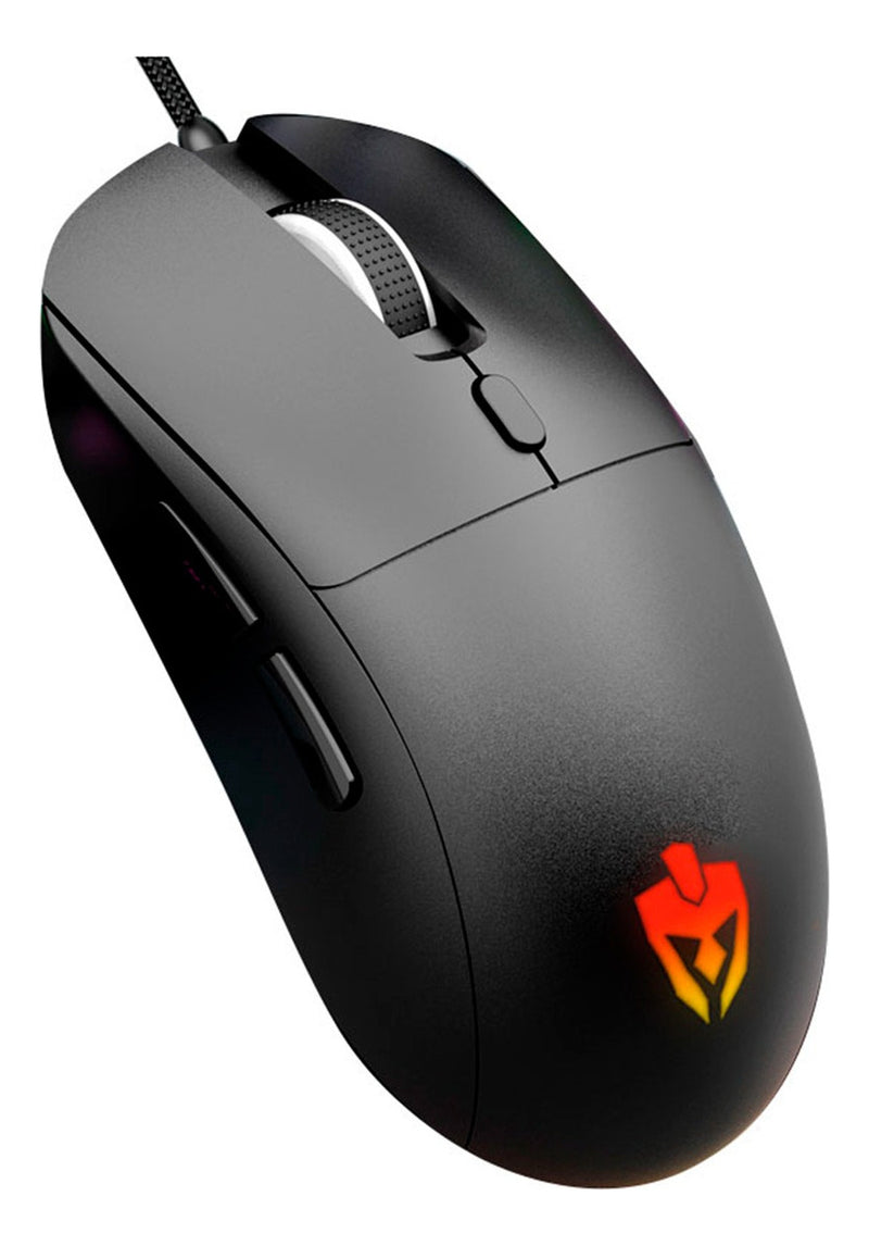 Mouse Gamer Para Jogo Usb Zon Evolut Ótico 7200 Dpi Efeitos Led Rgb Software Macro Programável Profissional
