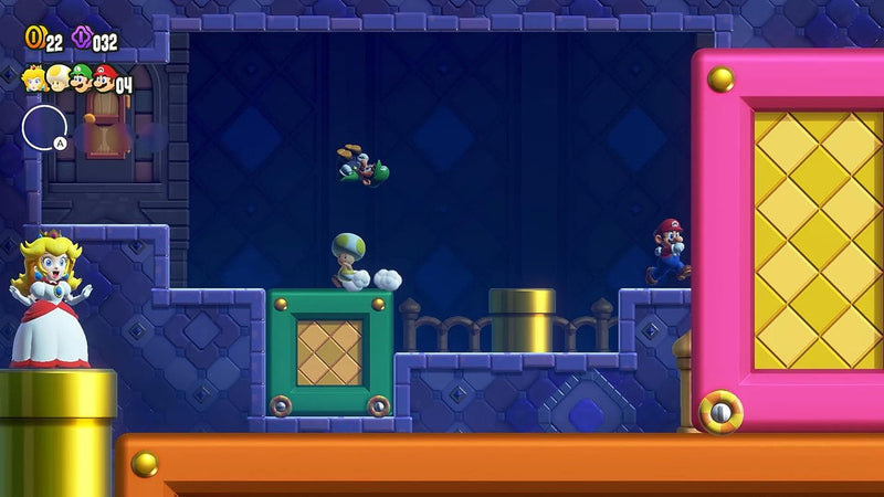 Jogo Super Marios Bros Wonder Mídia Física Nintendo Switch
