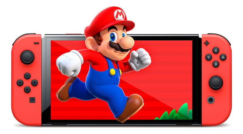 Nintendo Switch Oled 64gb Edição Especial Mario Vermelho Cor Vermelha