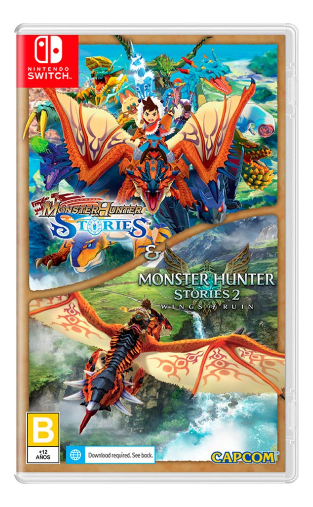 Jogo Monster Hunter Stories Collection - Nintendo Switch