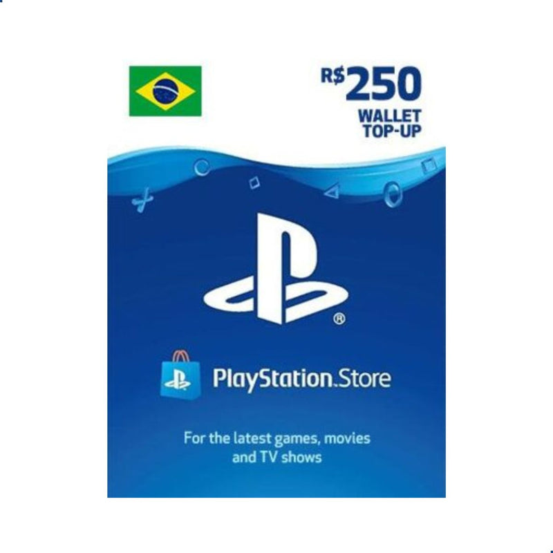 Cartao Playstation Psn Gift Card Br R$ 250 Reais Instantâneo