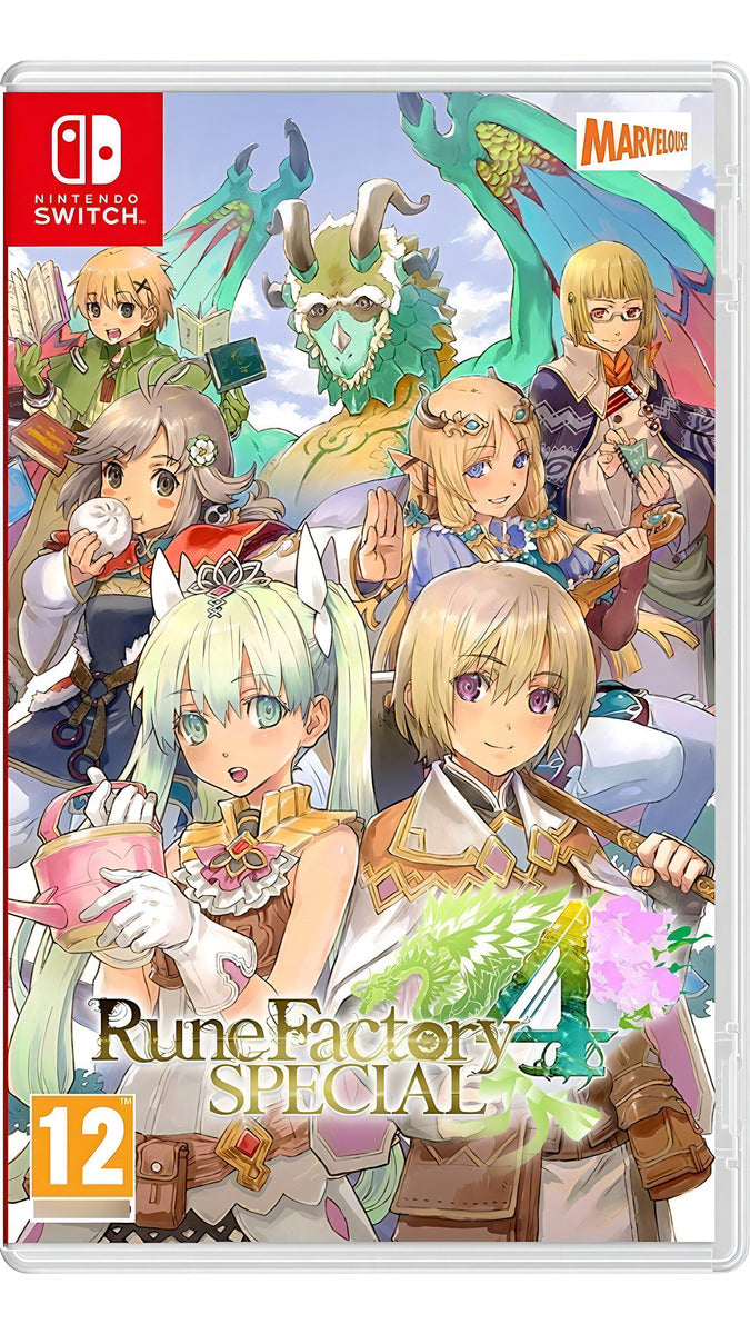 Jogo Rune Factory 4 Special Switch Fisica