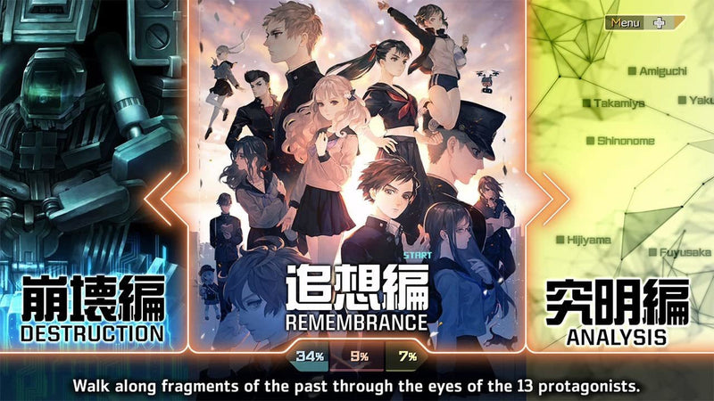 13 Sentinels Aegis Rim Nintendo Switch Mídia Física