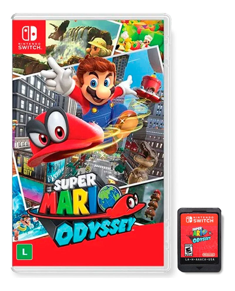 Super Mario Odyssey Switch Midia Fisica