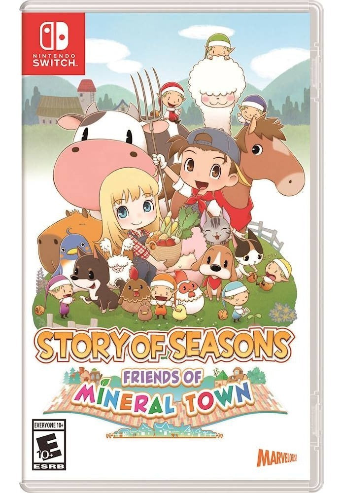 Story Of Seasons Friends Of Mineral Town Switch Midia Fisica