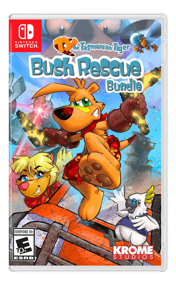 Jogo Ty The Tasmanian Tiger Hd Bush Rescue Bundle Switch