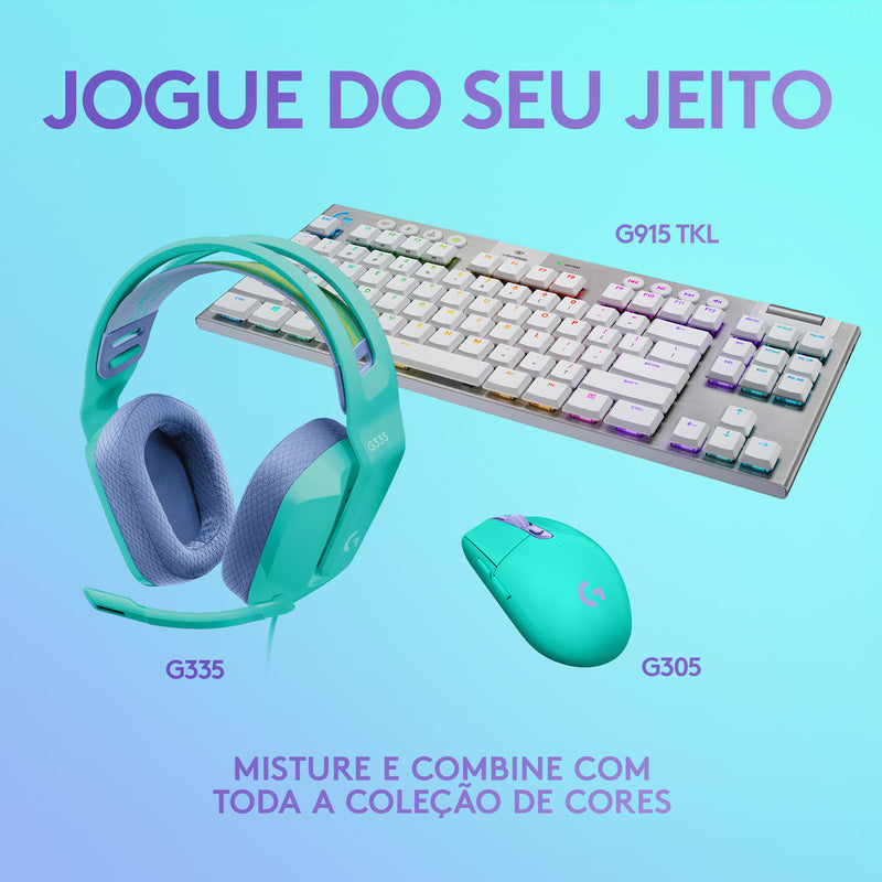 Mouse Sem Fio Para Jogos G305 Lightspeed Verde Logitech G