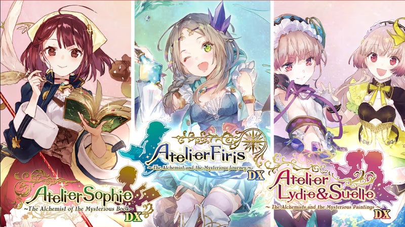 Atelier Mysterious Trilogy Deluxe Switch Midia Fisica