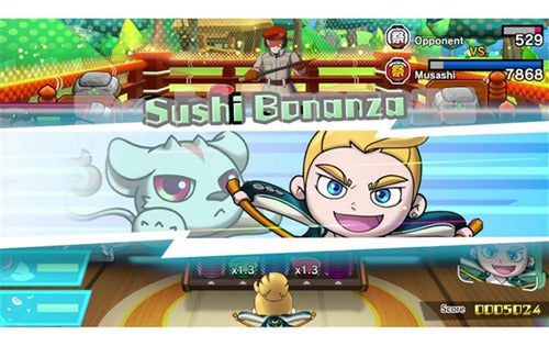 Jogo Sushi Striker Way Of The Sushido Nintendo Switch