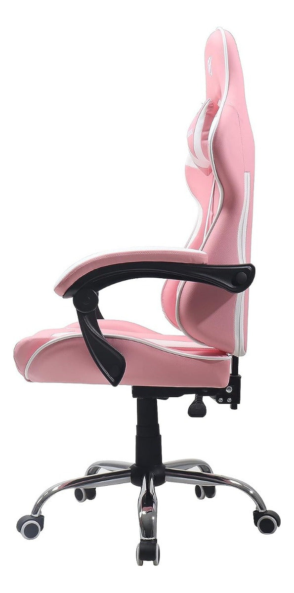 Cadeira Gamer Havit - Gc933 Ultimate - Rosa(pink) E Branca