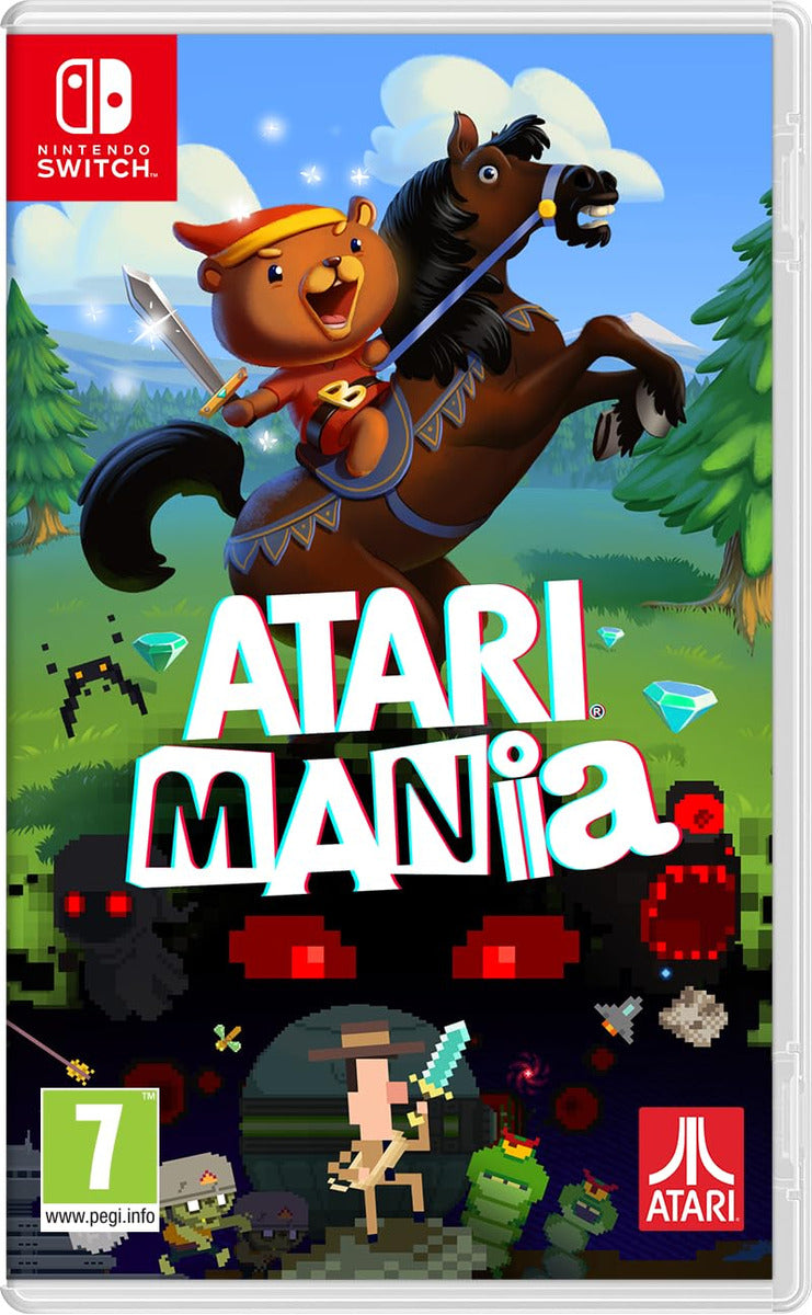 Jogo Atari Mania Switch Midia Fisica