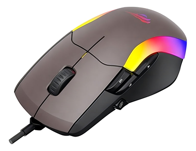 Mouse Gamer Rgb Havit Ms959s 8 Botões 10000 Dpi Preto