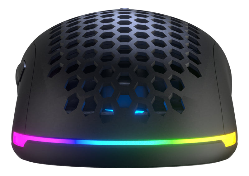 Fallen Mouse Gamer Pantera Pro Wireless Preto Sem Fio Com Led Rgb