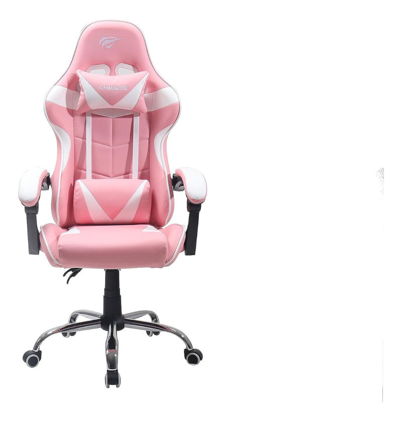 Cadeira Gamer Havit - Gc933 Ultimate - Rosa(pink) E Branca