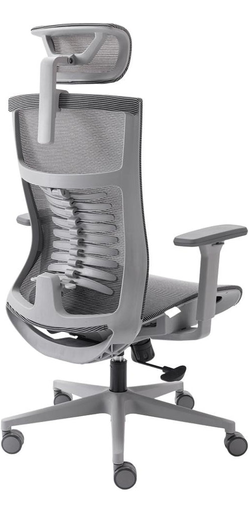 Cadeira De Escritório Ergonômico Cinza Elements Vertta Pro