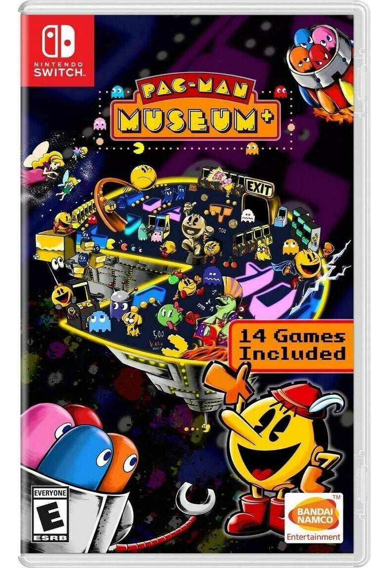 Pac-Man Museum+ Standard Edition Bandai Namco Nintendo Switch Físico