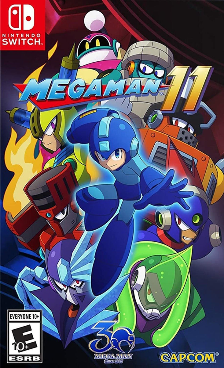 Mega Man 11 Nintendo Switch Midia Fisica Capcom