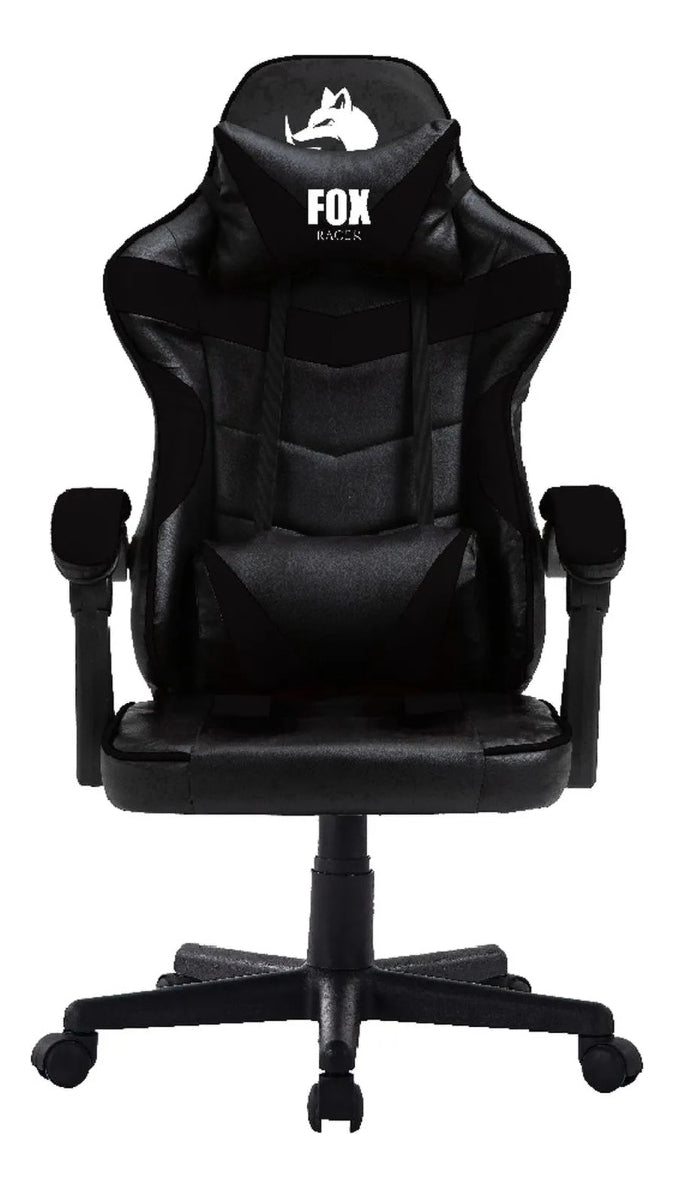 Cadeira Gamer Fox Racer Nordic Encosto Ajustavel - Preta Cor Preto Material do estofamento Couro sintético