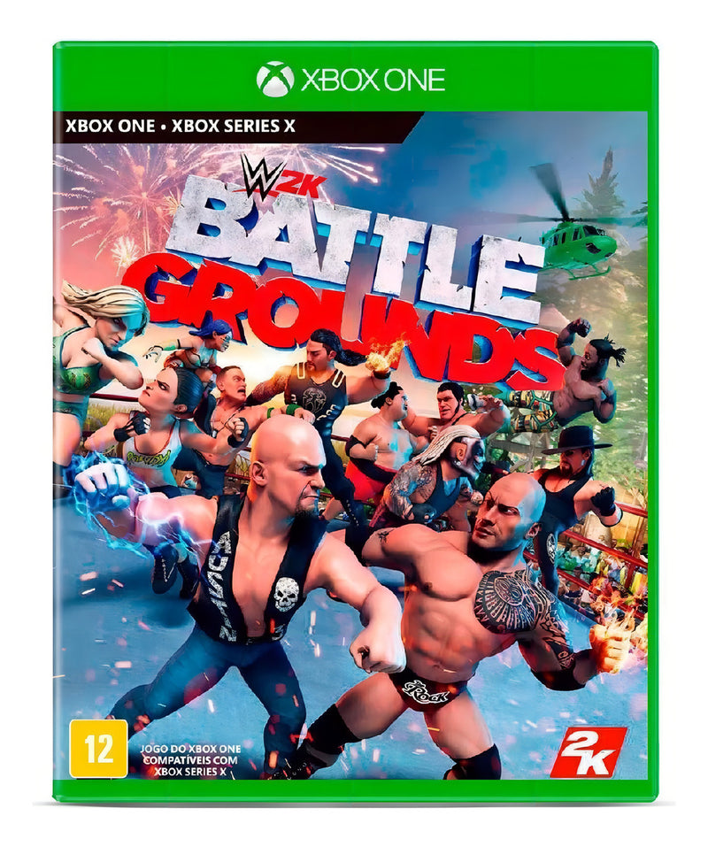 Jogo Midia Fisica Wwe 2k Battlegrounds Para Xbox One