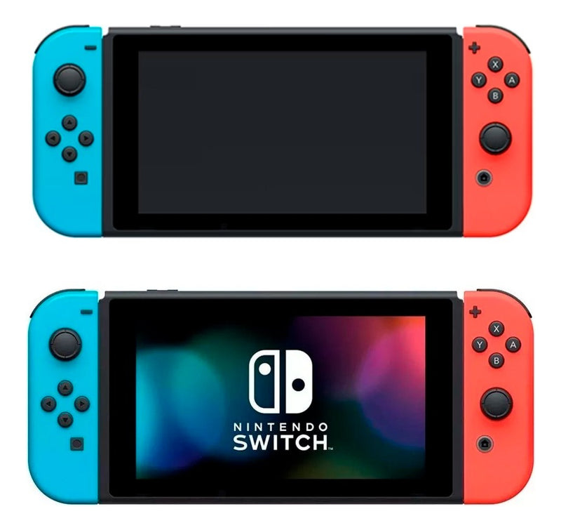 Console Nintendo Switch V2 32gb Mario Kart 8 Deluxe Cor Vermelho/Azul/Preto