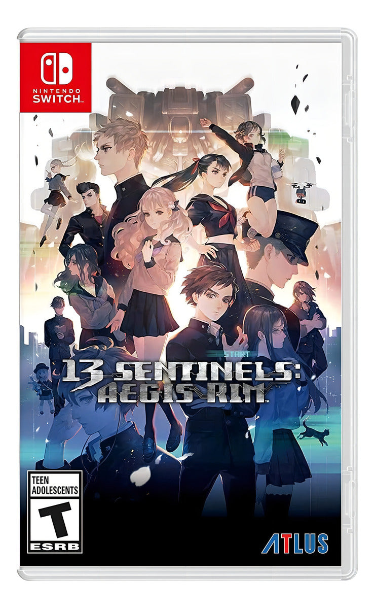 13 Sentinels Aegis Rim Nintendo Switch Mídia Física