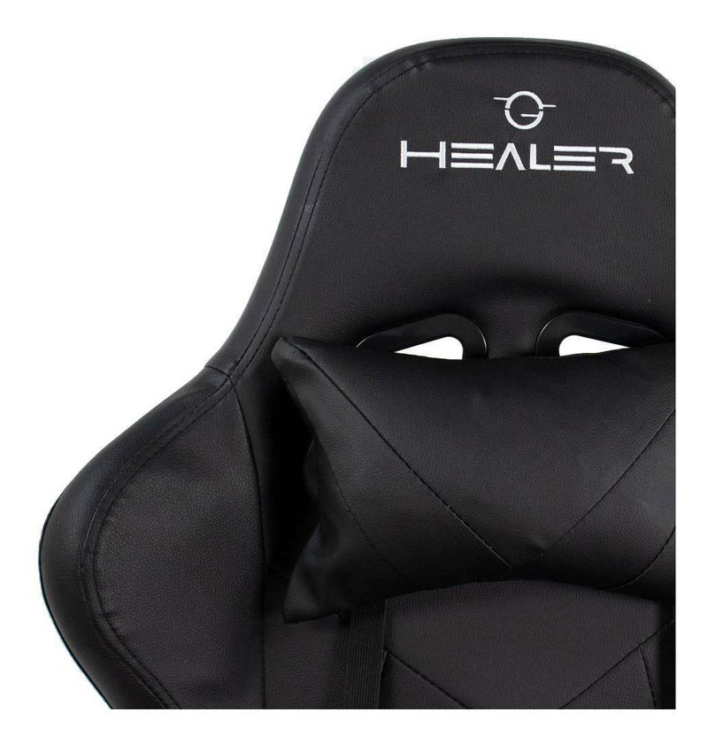 Cadeira Gamer Reclinável Strike Healer Preta