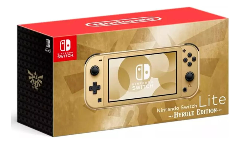 Console Nintendo Switch Lite - Zelda Hyrule Edition Cor Dourado