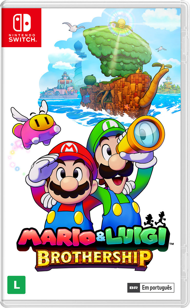 Jogo Mario &amp; Luigi Brothership Switch Físico