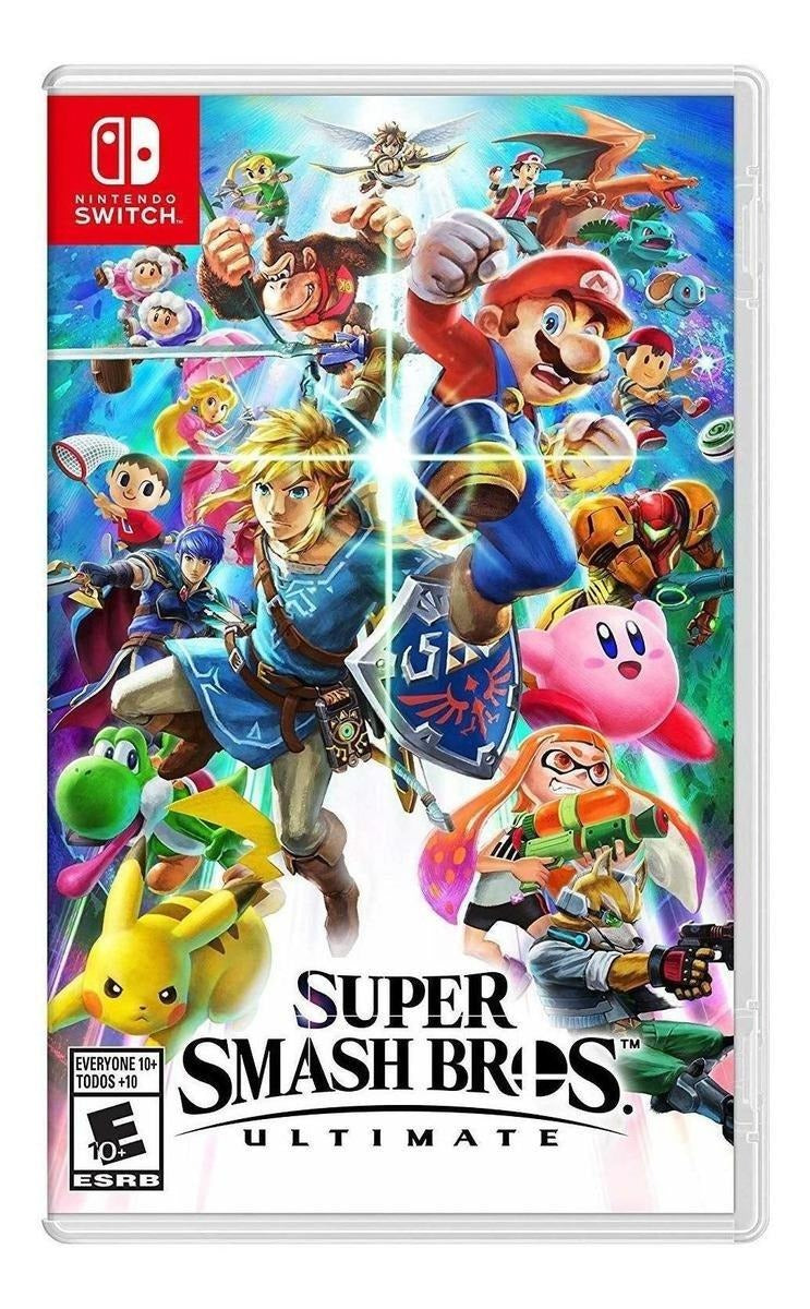 Super Smash Bros Ultimate Nintendo Switch Mídia Física