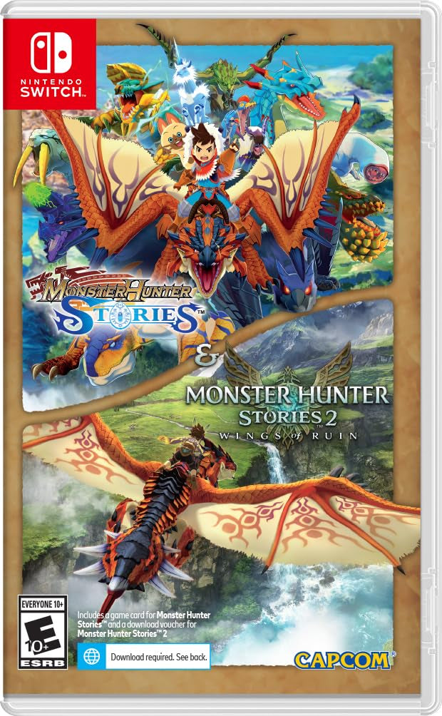 Jogo Monster Hunter Stories Collection Switch Midia Fisica