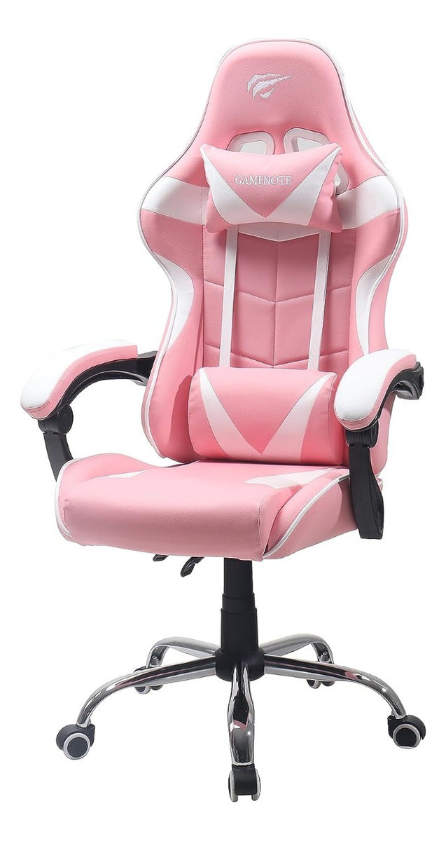 Cadeira Gamer Havit - Gc933 Ultimate - Rosa(pink) E Branca