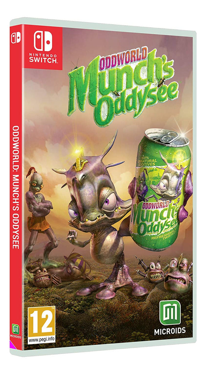 Jogo Oddworld Munch Odyssey Switch