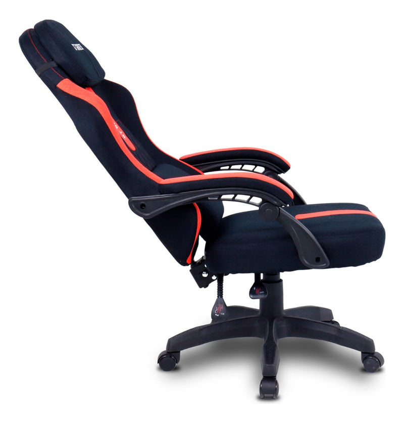 Cadeira Gamer Giratória Ergonômica Cor Preto e Vermelho GT Mars Goldentec