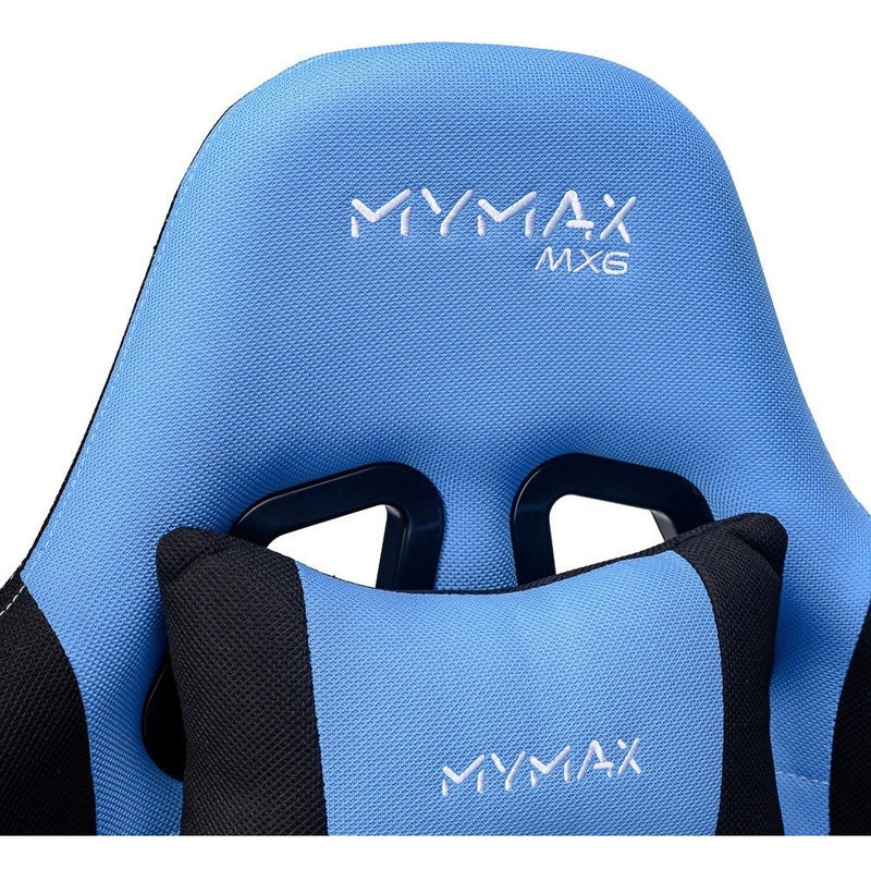 Cadeira Gamer Mx6 Giratória Azul E Preto Mymax