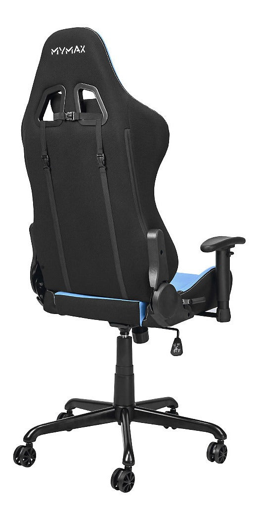 Cadeira Gamer Mx6 Giratória Azul E Preto Mymax