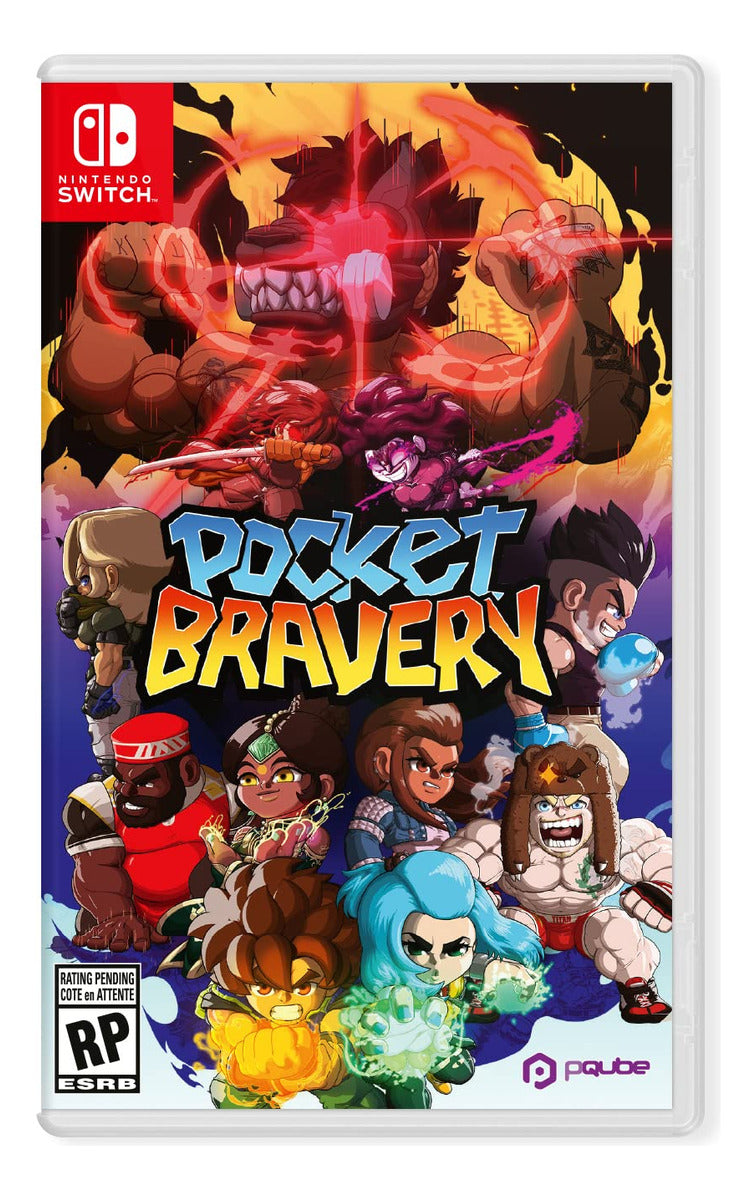Jogo Pocket Bravery Switch Midia Fisica