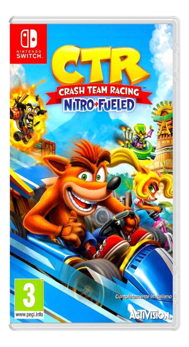 Jogo Crash Team Racing Nitro-fueled Nintendo Switch
