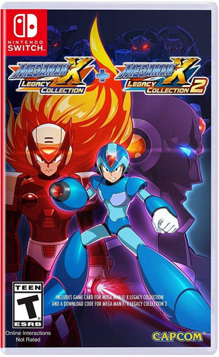 Mega Man X Legacy Collection 1+2 Switch Fisica
