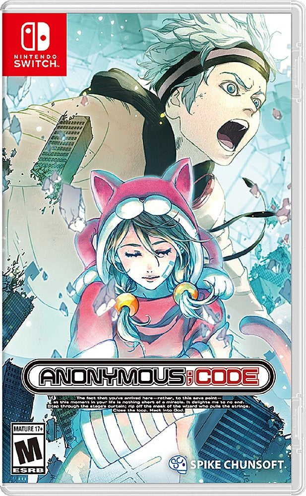 Jogo Switch Anonymous Code Steelbook Launch Edition Fisico