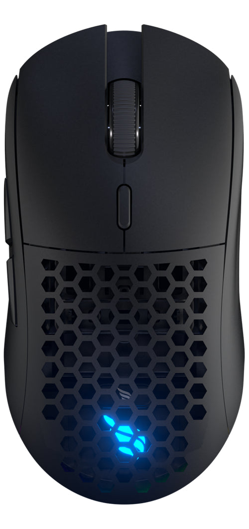 Fallen Mouse Gamer Pantera Pro Wireless Preto Sem Fio Com Led Rgb